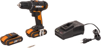 Шуруповерт Worx WX108 аккум. патрон:быстрозажимной (кейс в комплекте) - купить недорого с доставкой в интернет-магазине