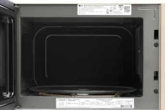 Микроволновая Печь LG MW25R35GISH 25л. 1000Вт бежевый/черный - купить недорого с доставкой в интернет-магазине