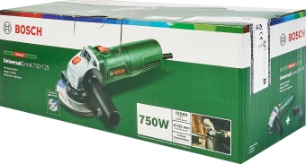 Углошлифовальная машина Bosch PWS 750-125 750Вт 12000об/мин рез.шпин.:M14 d=125мм (06033E2001) - купить недорого с доставкой в интернет-магазине