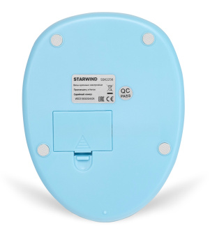 Весы кухонные электронные Starwind SSK2256 макс.вес:5кг голубой - купить недорого с доставкой в интернет-магазине