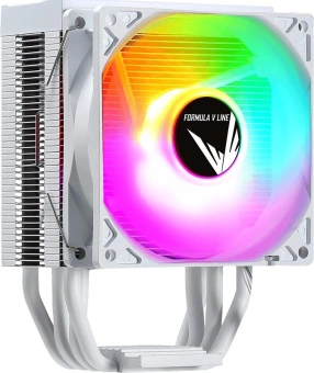 Устройство охлаждения(кулер) Formula Ice Burg ARPW 4P ARGB Soc-AM5/AM4/1200/1700/1851 белый 3-pin 34-34dB Al+Cu 170W 552gr Ret (ICE BURG ARPW 4P 3PIN) - купить недорого с доставкой в интернет-магазине