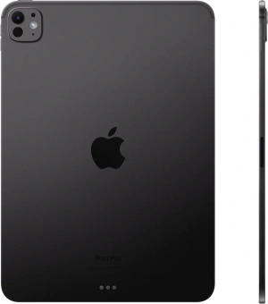 Планшет Apple iPad Pro 2024 A2836 M4 9C RAM8Gb ROM512Gb 11" OLED 2420x1668 iOS черный космос 12Mpix 12Mpix BT WiFi 10hr - купить недорого с доставкой в интернет-магазине