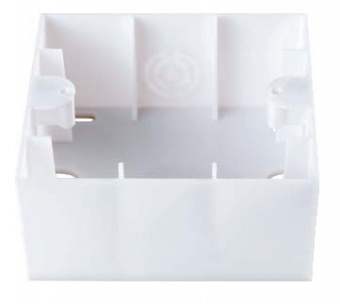 Коробка Panasonic Arkedia WMTC07919WH-RU одинарная 1x пластик белый (упак.:1шт) - купить недорого с доставкой в интернет-магазине