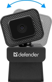 Камера Web Defender G-Lens 2596 черный 12Mpix (3840x2160) USB2.0 с микрофоном для ноутбука (63196) - купить недорого с доставкой в интернет-магазине
