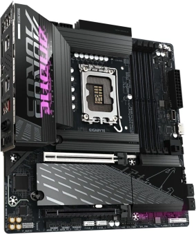 Материнская плата Gigabyte B860M A ELITE WIFI6E Soc-1851 Intel B860 4xDDR5 mATX AC`97 8ch(7.1) 2.5Gg RAID+HDMI+DP - купить недорого с доставкой в интернет-магазине