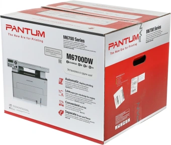 МФУ лазерный Pantum M6700DW A4 Duplex WiFi белый - купить недорого с доставкой в интернет-магазине