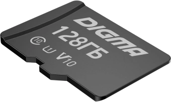 Флеш карта microSDXC 128GB Digma CARD10 V10 + adapter - купить недорого с доставкой в интернет-магазине
