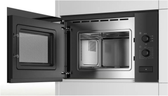 Микроволновая печь Bosch BFL520MB0 20л. 800Вт черный (встраиваемая) - купить недорого с доставкой в интернет-магазине