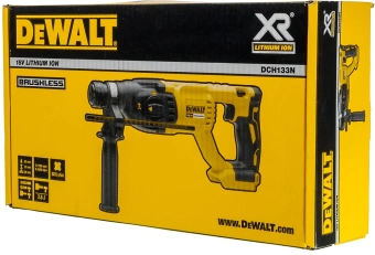 Перфоратор DeWalt DCH133N-XJ патрон:SDS-plus уд.:2.6Дж 18Вт аккум. - купить недорого с доставкой в интернет-магазине