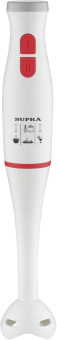 Блендер погружной Supra HBS-294 400Вт белый/красный - купить недорого с доставкой в интернет-магазине