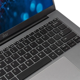 Ноутбук IRU Planio 14INP N-series N100 8Gb SSD256Gb Intel UHD Graphics 14" IPS FHD (1920x1080) FreeDOS grey WiFi BT Cam 5000mAh (2023733) - купить недорого с доставкой в интернет-магазине