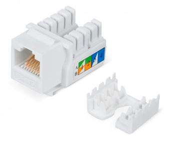 Модуль WRline WR-KJ-RJ45-C5E-90 информ. KeystoneRJ45 1 кат.5E UTP бел. (упак.:1шт) - купить недорого с доставкой в интернет-магазине
