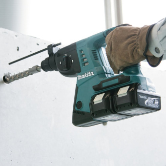 Перфоратор Makita DHR263RF4 патрон:SDS-plus уд.:2.5Дж аккум. (кейс в комплекте) - купить недорого с доставкой в интернет-магазине