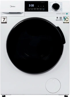 Стиральная машина Midea MFC3712BSW40/W класс: A загр.фронтальная макс.:7кг белый инвертор (арт.2071164) - купить недорого с доставкой в интернет-магазине