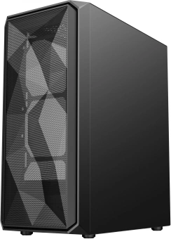 Корпус Оклик OCC-MD303 черный без БП ATX 6x120mm 2xUSB2.0 1xUSB3.0 audio bott PSU - купить недорого с доставкой в интернет-магазине