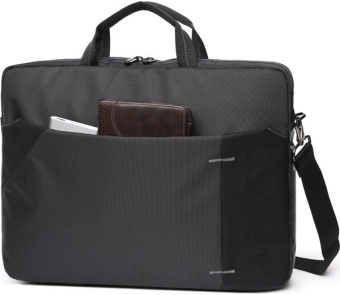 Сумка для ноутбука 15.6" Continent CC-205 GA серый нейлон/полиэстер - купить недорого с доставкой в интернет-магазине