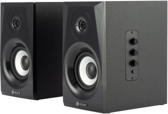 Колонки Оклик OK-166 BT 2.0 черный 40Вт BT - купить недорого с доставкой в интернет-магазине