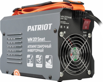 Сварочный аппарат Patriot WM 201 Smart инвертор ММА 8.3кВт - купить недорого с доставкой в интернет-магазине