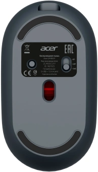 Мышь Acer OMR301 черный оптическая 1600dpi беспров. BT/Radio USB 4but (ZL.MCECC.01T) - купить недорого с доставкой в интернет-магазине