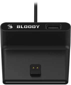 Мышь A4Tech Bloody R77 Ultra Dock черный оптическая 20000dpi беспров. USB 5but - купить недорого с доставкой в интернет-магазине