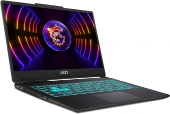 Ноутбук MSI Cyborg 15 A13VF-1615XRU Core i7 13620H 32Gb SSD512Gb NVIDIA GeForce RTX4060 8Gb 15.6" IPS FHD (1920x1080) Free DOS black WiFi BT Cam (9S7-15K111-1615) - купить недорого с доставкой в интернет-магазине