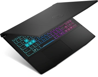 Ноутбук MSI Katana 15 HX B14WFK-021AU Core i7 14650HX 16Gb SSD512Gb NVIDIA GeForce RTX 5060 8Gb 15.6" IPS FHD (1920x1080) Windows 11 Home Multi Language black WiFi BT Cam (9S7-1587C1-021) - купить недорого с доставкой в интернет-магазине