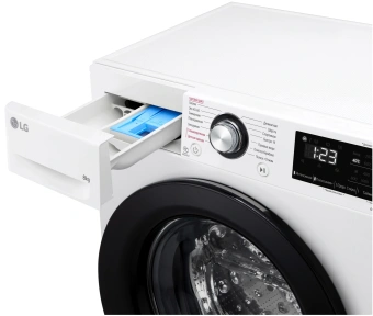 Стиральная машина LG F2V3PS6W класс: A загр.фронтальная макс.:8кг белый инвертор - купить недорого с доставкой в интернет-магазине