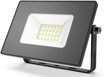 Прожектор уличный Gauss Elementary 613527120 светодиодный 20Втчерный - купить недорого с доставкой в интернет-магазине