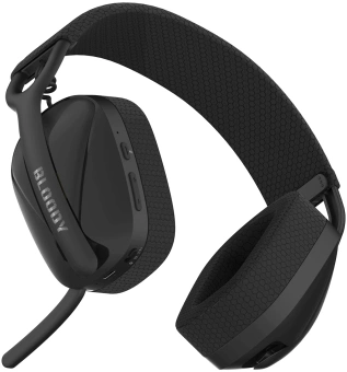 Наушники с микрофоном A4Tech Bloody GR285 черный 1.5м мониторные BT/Radio/3.5mm оголовье - купить недорого с доставкой в интернет-магазине