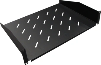 Полка стационарная Lanmaster TWT-CB-SF350-2U/60 2U нагр.:60кг. 19" 350мм черный (упак.:1шт) - купить недорого с доставкой в интернет-магазине