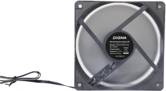 Вентилятор Digma DFAN140PWM-1BK 140x140x25mm черный 4-pin 20-50dB 135gr Ret - купить недорого с доставкой в интернет-магазине