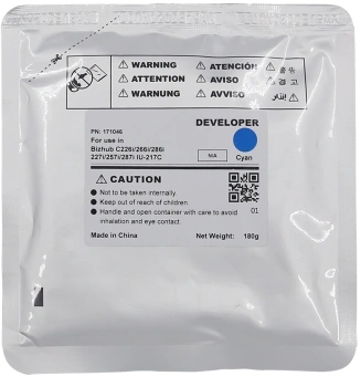 Девелопер Cet CET171046 (новая совместимая) для Konica-Minolta Bizhub C227i/C257i/C287i 90000стр. - купить недорого с доставкой в интернет-магазине