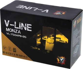 Блок питания Formula ATX 750W MONZA VL-750APB-85 80+ bronze (20+4pin) APFC 120mm fan 7xSATA RTL - купить недорого с доставкой в интернет-магазине
