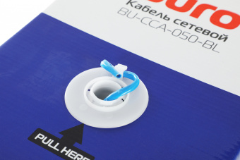 Кабель сетевой Buro BU-CCA-050-BL UTP 4 пары cat.5E solid 0.50мм CCA 305м синий - купить недорого с доставкой в интернет-магазине