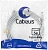Патч-корд Cabeus PC-UTP-RJ45-CAT.5E-5M-LSZH U/UTP RJ-45 вил.-вилка RJ-45 кат.5E 5м серый LSZH