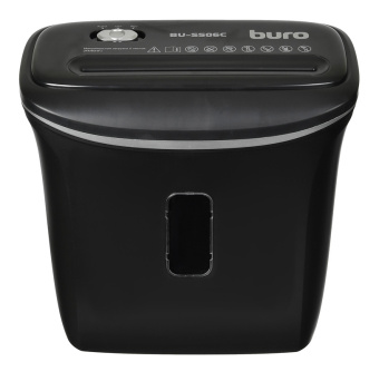Шредер Buro Home BU-S506C черный (секр.P-4) фрагменты 5лист. 12лтр. пл.карты - купить недорого с доставкой в интернет-магазине