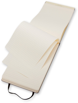 Блокнот Moleskine REPORTER QP511 Pocket 90x140мм 192стр. линейка твердая обложка черный - купить недорого с доставкой в интернет-магазине
