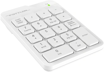 Числовой блок A4Tech FGK21C белый USB беспроводная slim для ноутбука - купить недорого с доставкой в интернет-магазине