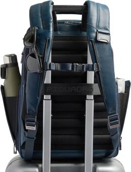 Рюкзак мужской Piquadro Victor CA7182W143/BLU синий натур.кожа - купить недорого с доставкой в интернет-магазине