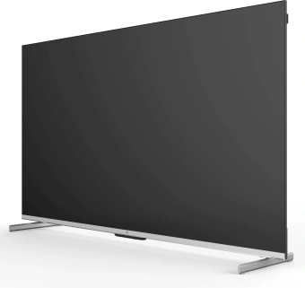 Телевизор QLED Digma Pro 55" Mini LED 55Q Google TV Frameless серебристый 4K Ultra HD 144Hz MEMC DVB-T DVB-T2 DVB-C DVB-S DVB-S2 USB WiFi Smart TV - купить недорого с доставкой в интернет-магазине