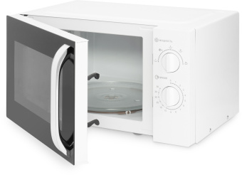 Микроволновая Печь Hyundai HYM-M2023 23л. 800Вт белый/хром - купить недорого с доставкой в интернет-магазине