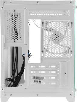 Корпус Formula Crystal Z5 TG белый без БП mATX 11x120mm 2xUSB2.0 1xUSB3.0 audio bott PSU - купить недорого с доставкой в интернет-магазине