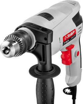 Дрель ударная Зубр ДУ-710 ЭРМ2 710Вт патрон:кулачковый реверс - купить недорого с доставкой в интернет-магазине