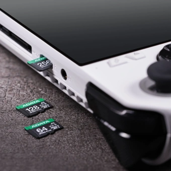 Флеш карта microSDXC 256GB A-Data UD256GUI3V30A2SP-RA1 Speed Plus + adapter - купить недорого с доставкой в интернет-магазине