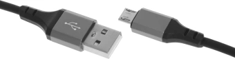 Кабель Hoco X86 Micro Spear X86 MICRO USB (m)-micro USB (m) 1м черный коробка - купить недорого с доставкой в интернет-магазине