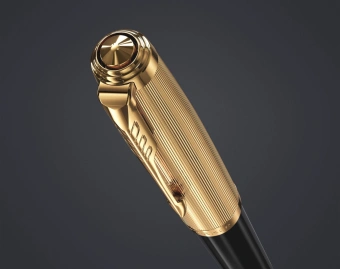 Ручка шариков. Parker 51 Deluxe (CW2123513) Black GT M черн. черн. подар.кор. - купить недорого с доставкой в интернет-магазине