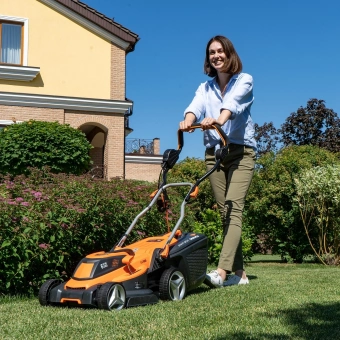 Газонокосилка роторная Daewoo DLM 1900E 1800Вт - купить недорого с доставкой в интернет-магазине