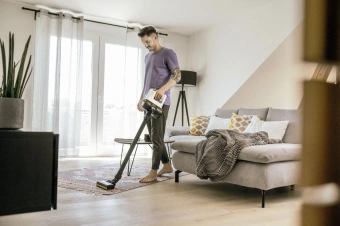 Пылесос ручной Karcher VC 4 Cordless myHome 21Вт белый/серый - купить недорого с доставкой в интернет-магазине