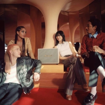 Колонка порт. Marshall Woburn III бежевый 150W 2.0 BT/3.5Jack - купить недорого с доставкой в интернет-магазине