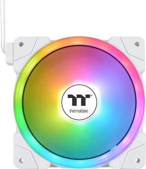 Вентилятор для корпуса Thermaltake Swafan EX12 Reverse ARGB 120х120x25 белый 4-pin 32.5дБ (упак.:3шт) (CL-F169-PL12SW-A) Ret - купить недорого с доставкой в интернет-магазине